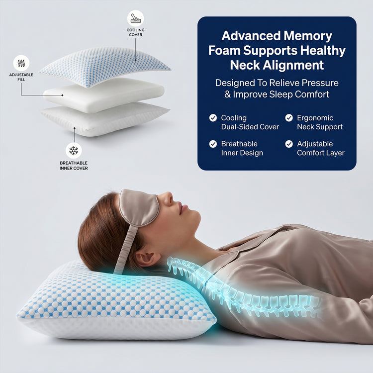 Cooling Gel Infused Pillow