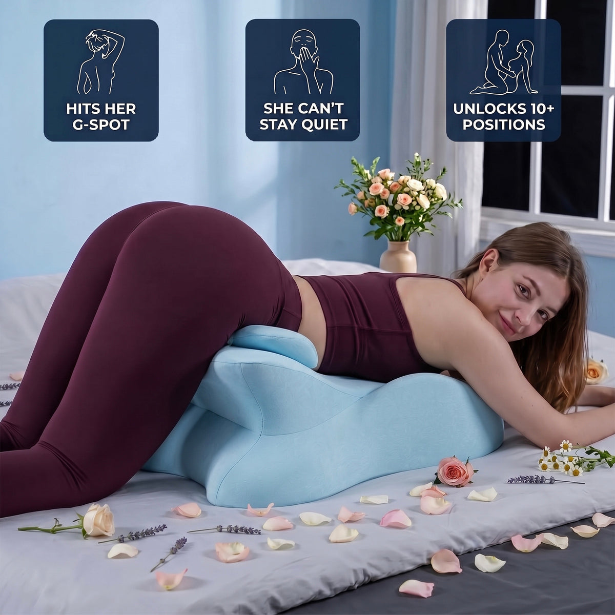 Waterdicht Intimacy Support Pillow – Comfort voor Iedere Positie