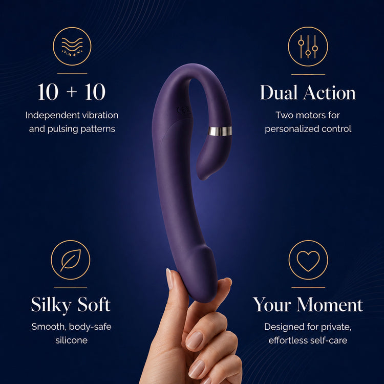 Dual-Action Pleasure Vibrator