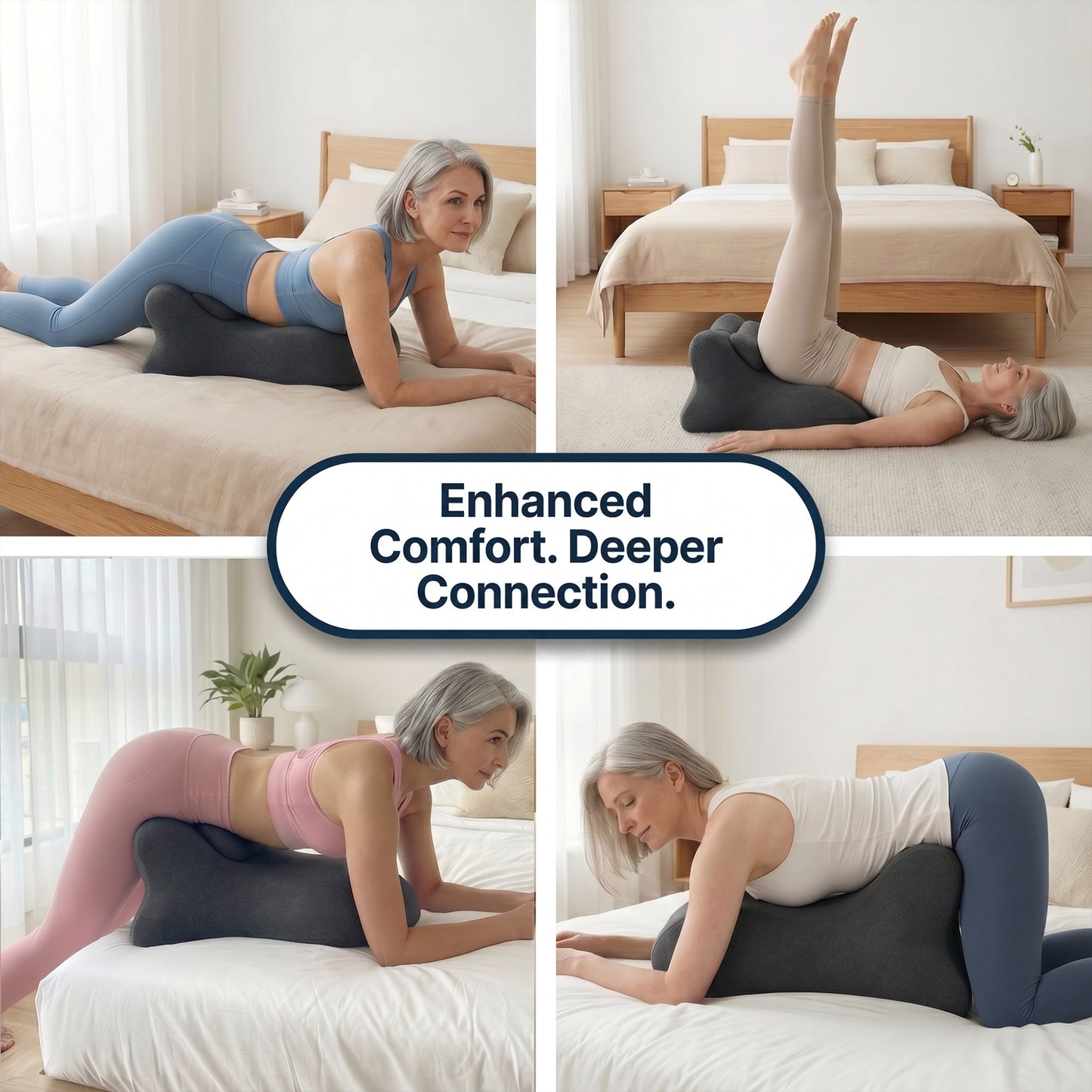 Cuscino Impermeabile di Supporto per l’Intimità – Comfort per Ogni Posizione