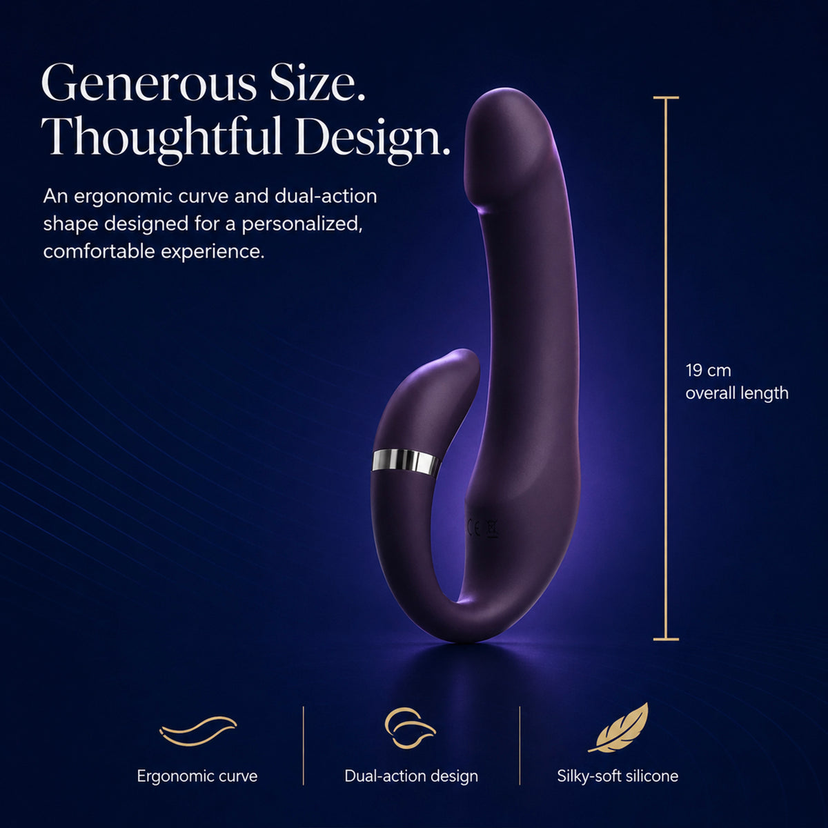 Dual-Action Pleasure Vibrator