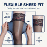 Aurora Shine Thigh High Stockings