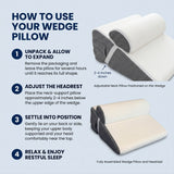 Quiet Tilt - Anti-Snoring Wedge Pillow