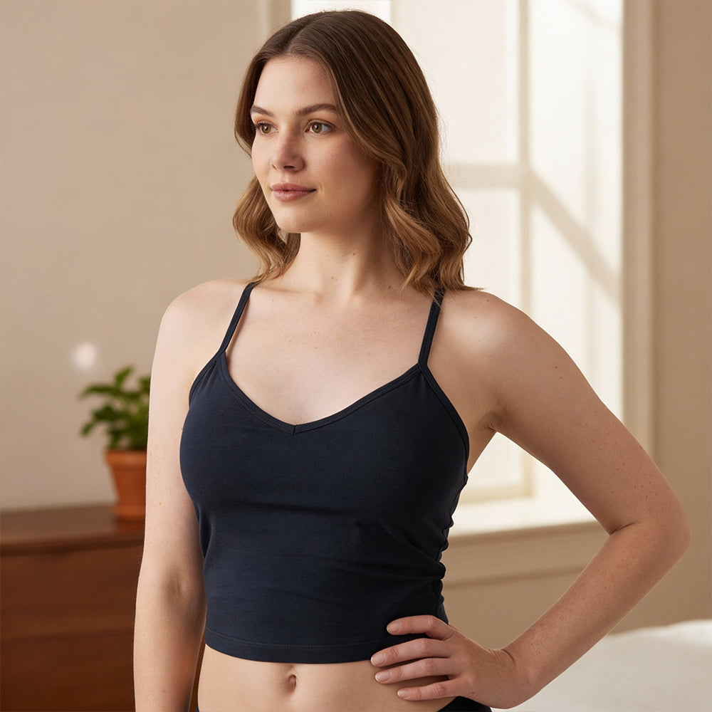 Top Reggiseno Classico in Cotone (Confezione da 3)