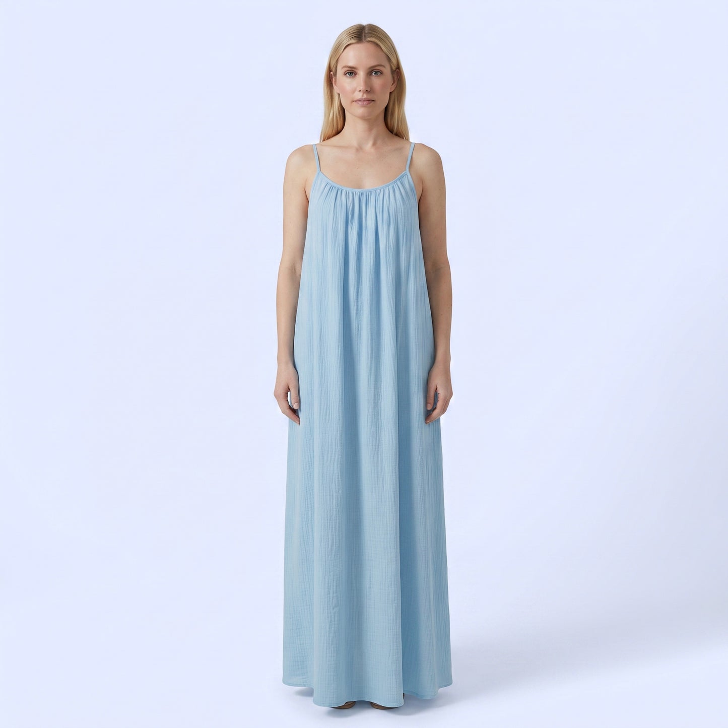 Crimson Nights Maxi Dress