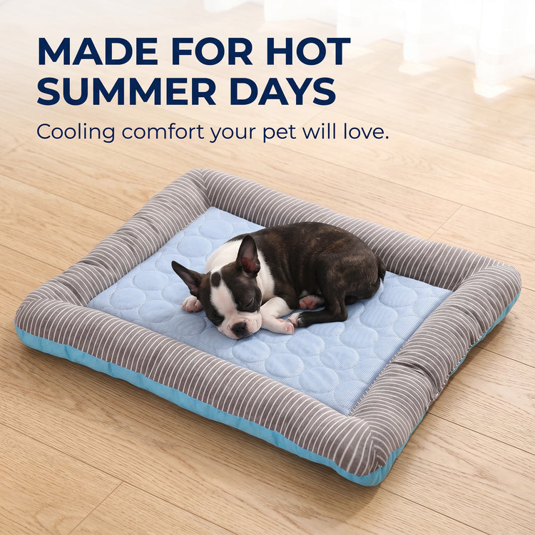 Summer Cooling Dog Mat with Sides