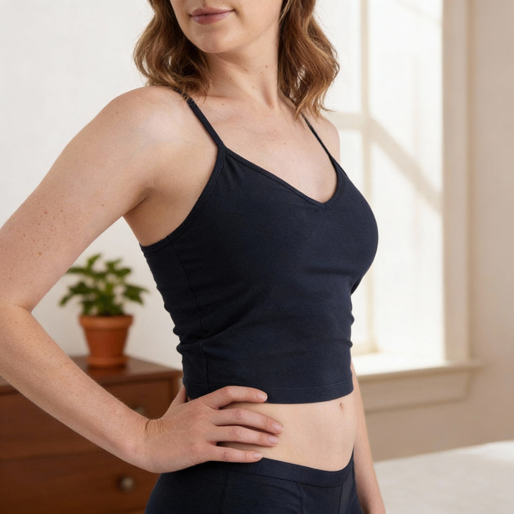 Top Reggiseno Classico in Cotone (Confezione da 3)