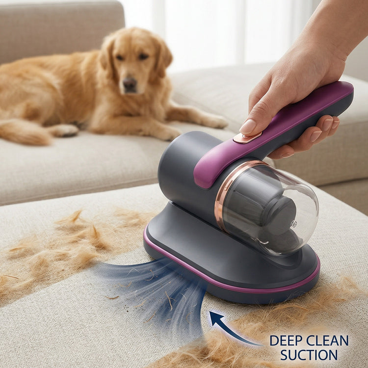 Dust Vacuum & Iron – Ideal for Furniture, Bedding, Mattresses & Pet Hair