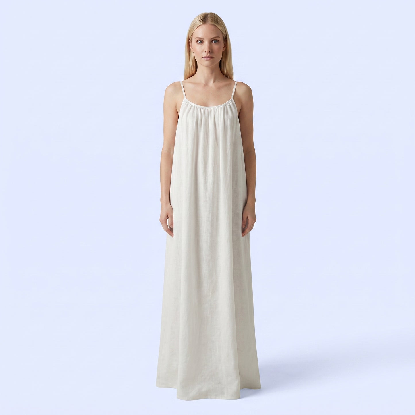 Crimson Nights Maxi Dress