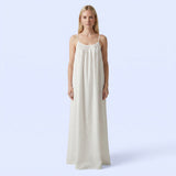 Crimson Nights Maxi Dress