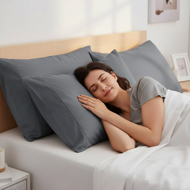 Funda de Almohada Suave de Bambú (1 Par)