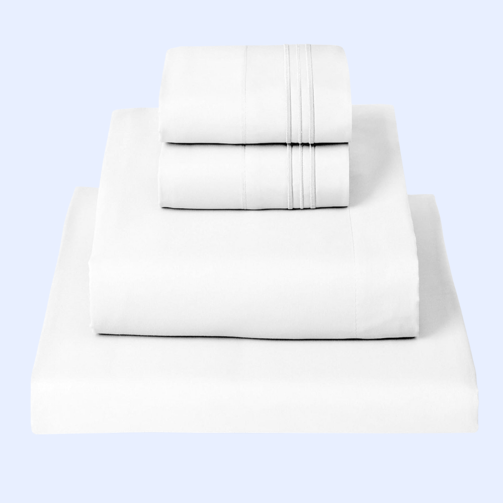 Set de lenjerie de pat din bumbac de lux - moale și respirabil, colecția hotelieră cu buzunar adânc