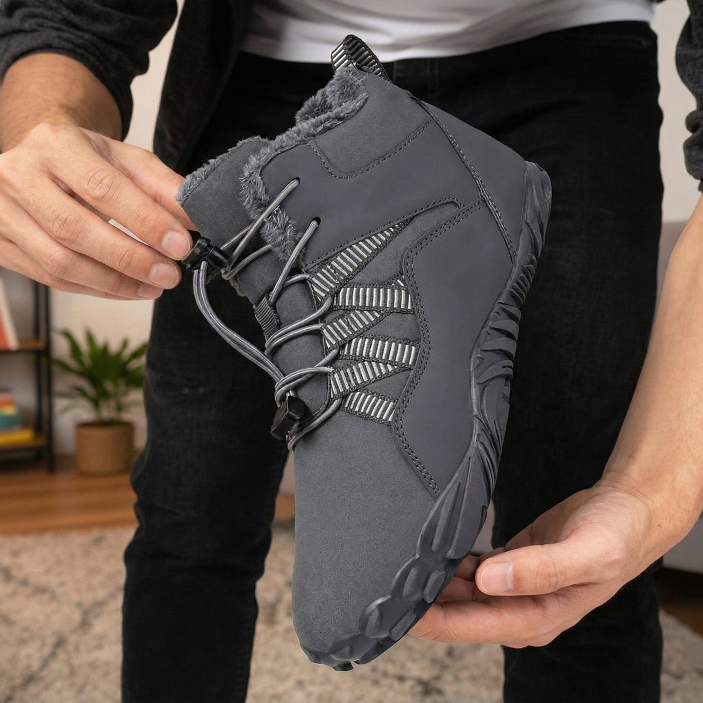 Winter Barefoot Shoes - Warm & Flexible