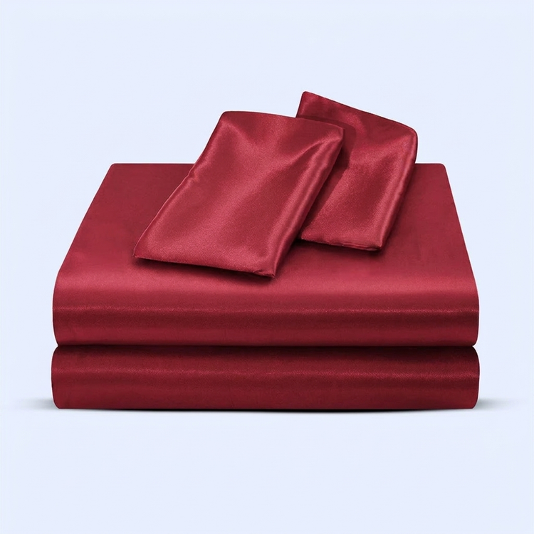 Satin Sheet Set – Ultra Silky, Cooling & Deep Pocket Bedding