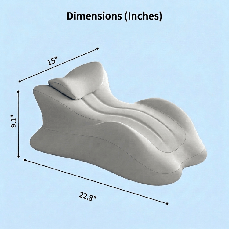 Coussin de Soutien Intime Imperméable – Confort dans Toutes les Positions