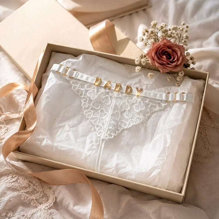 Personalized Lace Thongs