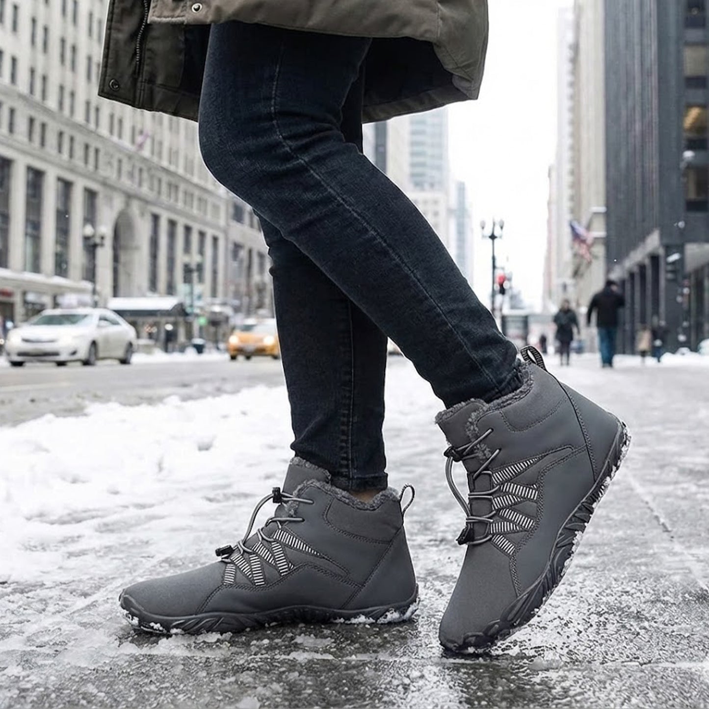 Winter Barefoot Shoes - Warm & Flexible