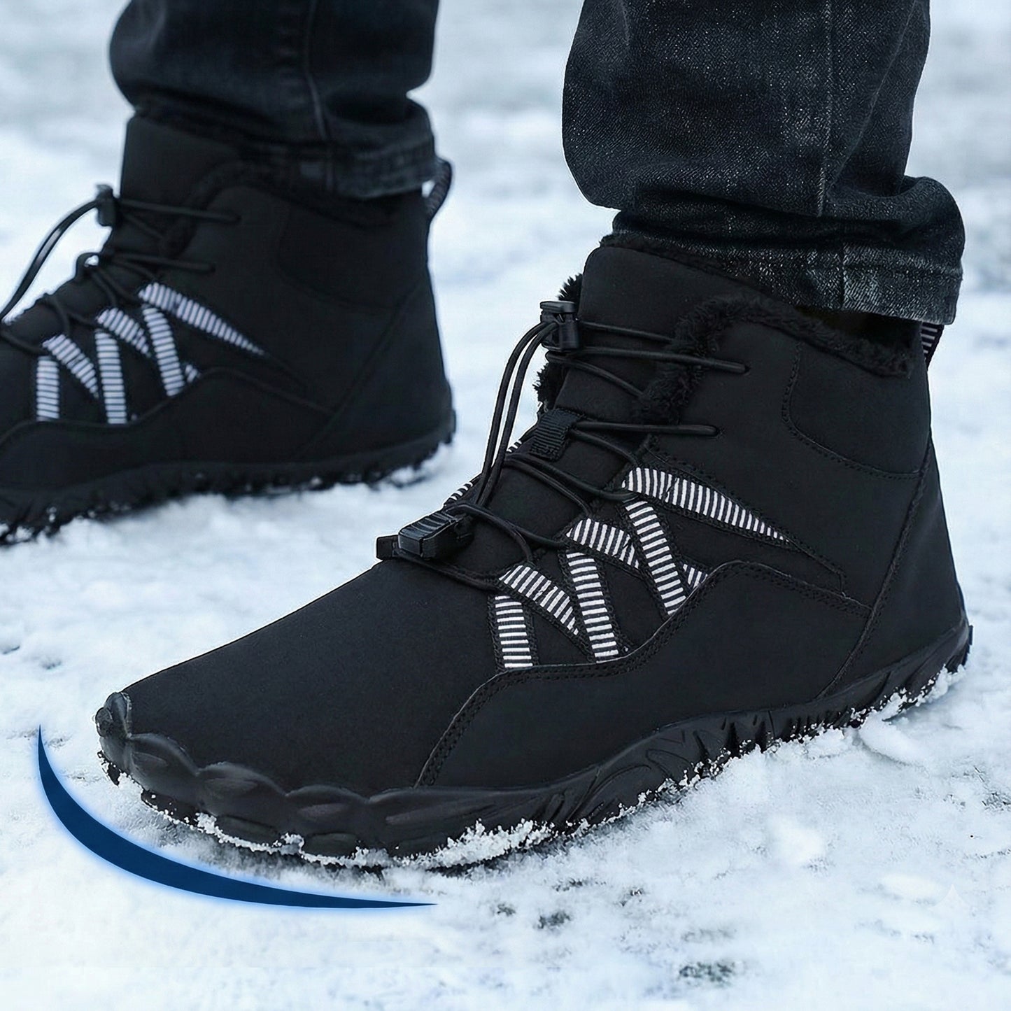 Winter Barefoot Shoes - Warm & Flexible