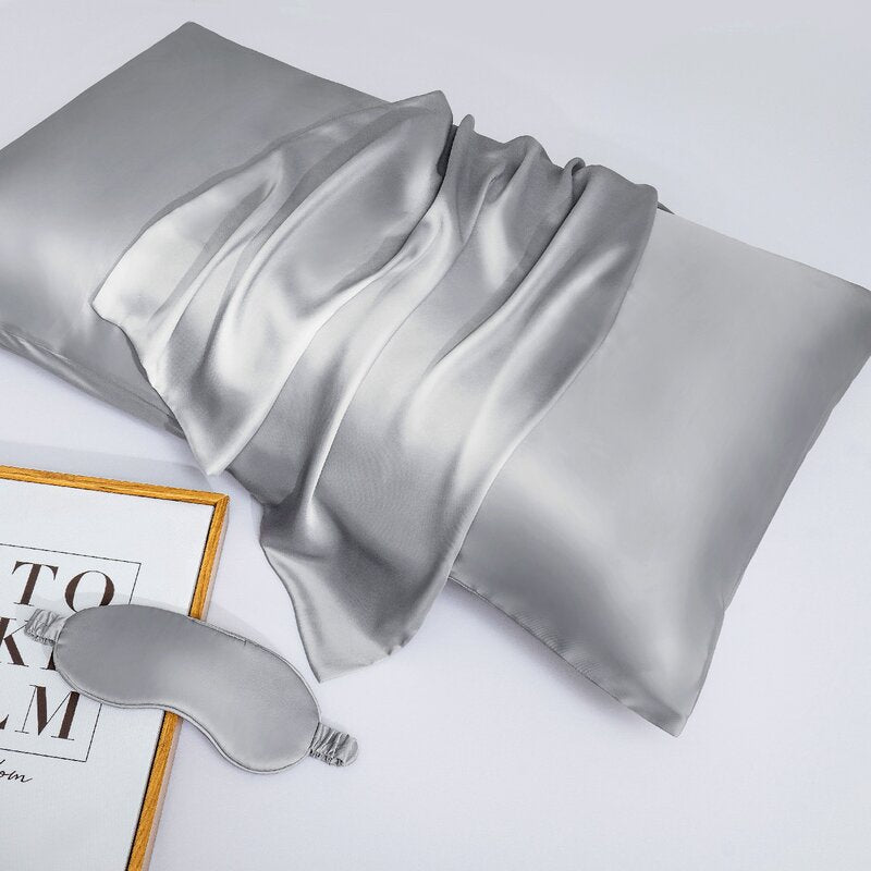 Premium Silk Eye Mask with Silk Pillowcase