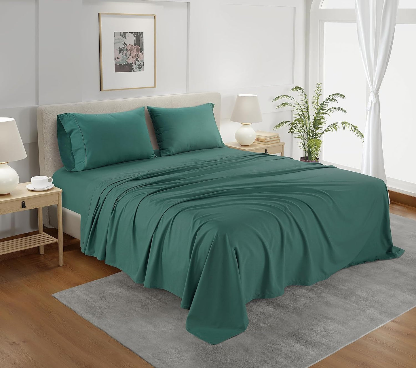 Cotton Satin Sheet Set