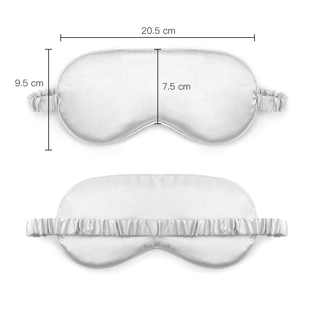 Premium Silk Eye Mask Size Chart