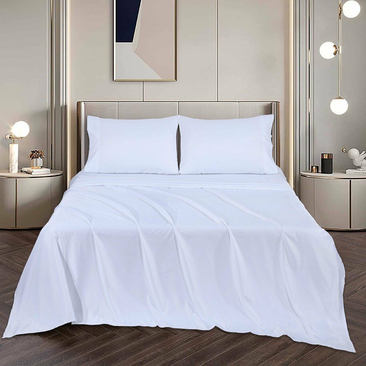 Cotton Satin Sheet Set